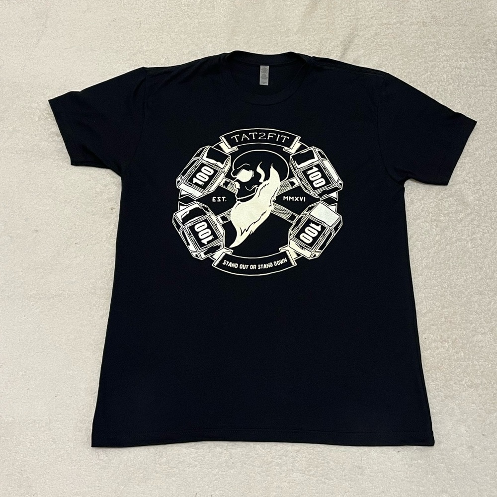 Men’s Skull n Barbells Gym T
